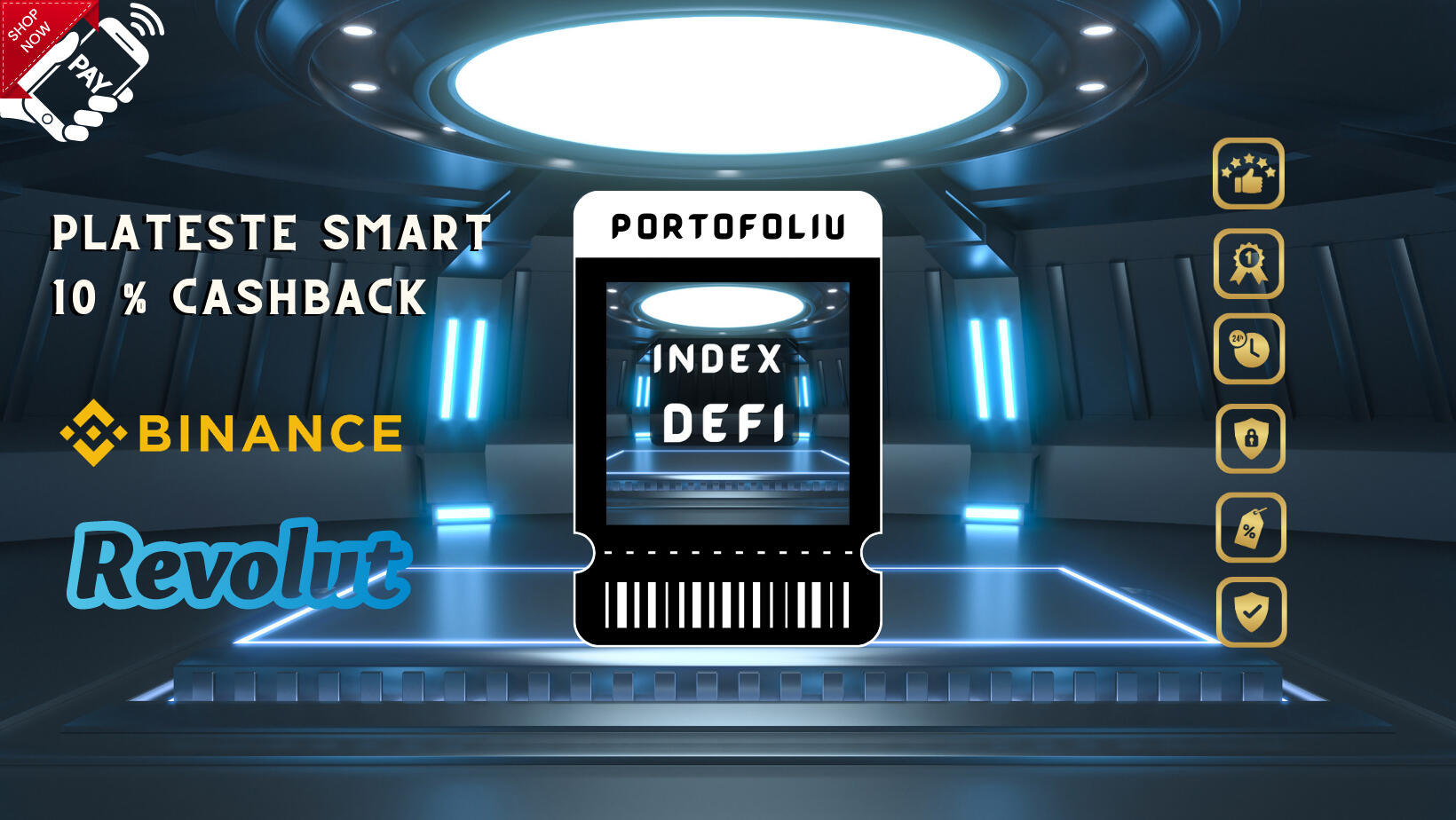 Plateste SMART INDEX Defi